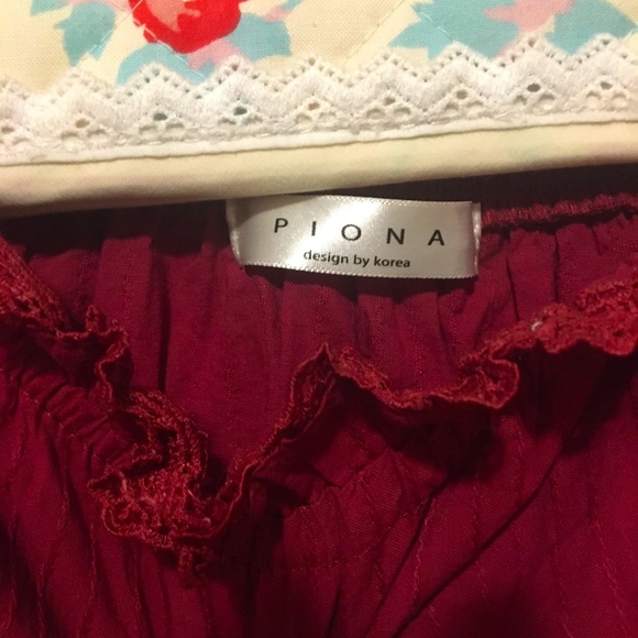 Korean Off Shoulder Mini Dress - Picture 2 of 6